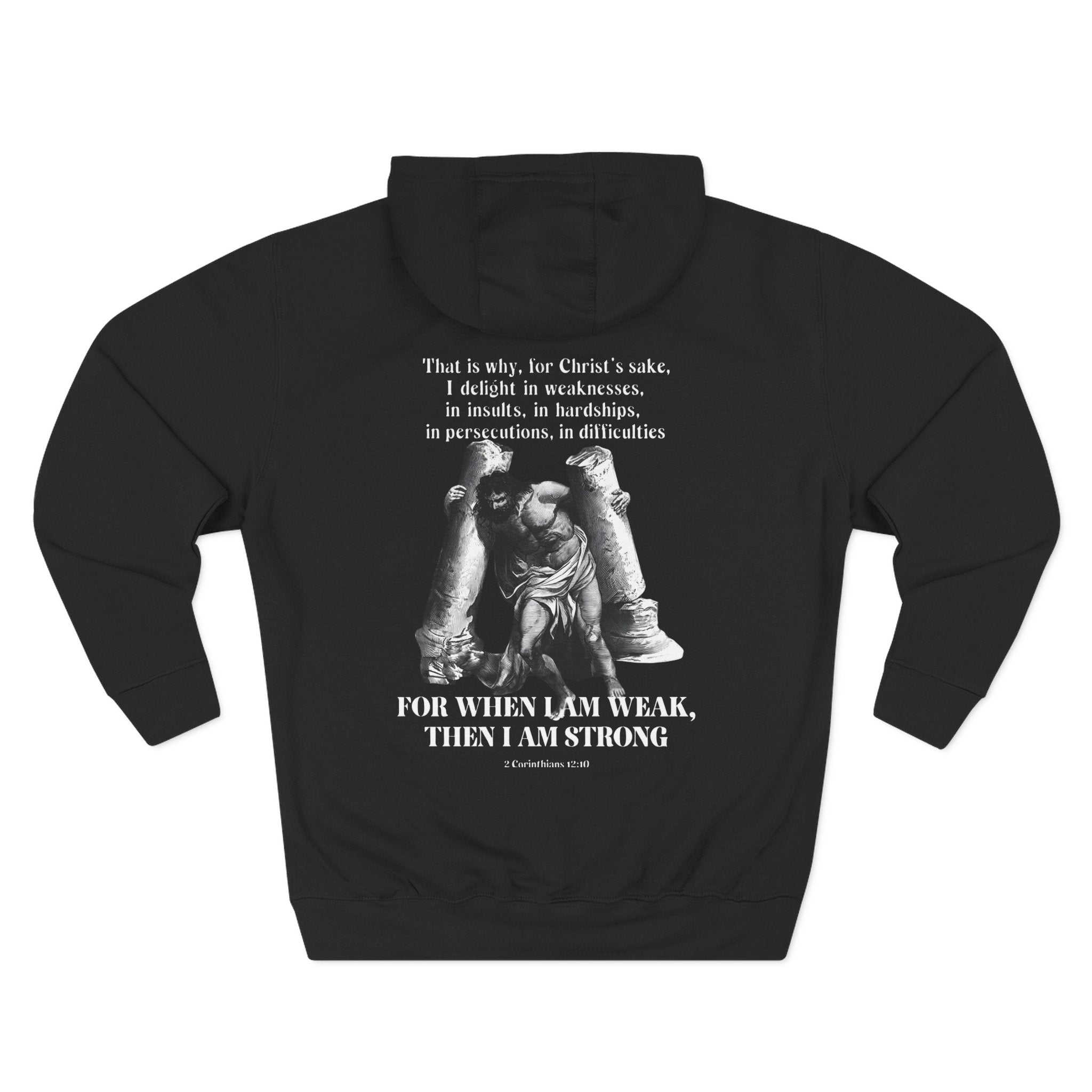 2 Corinthians 12:10 - Hoodie