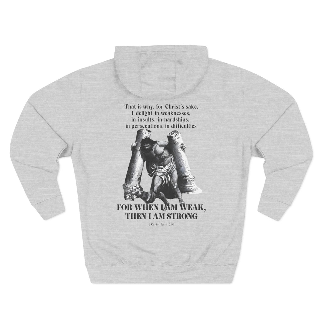 2 Corinthians 12:10 - Hoodie