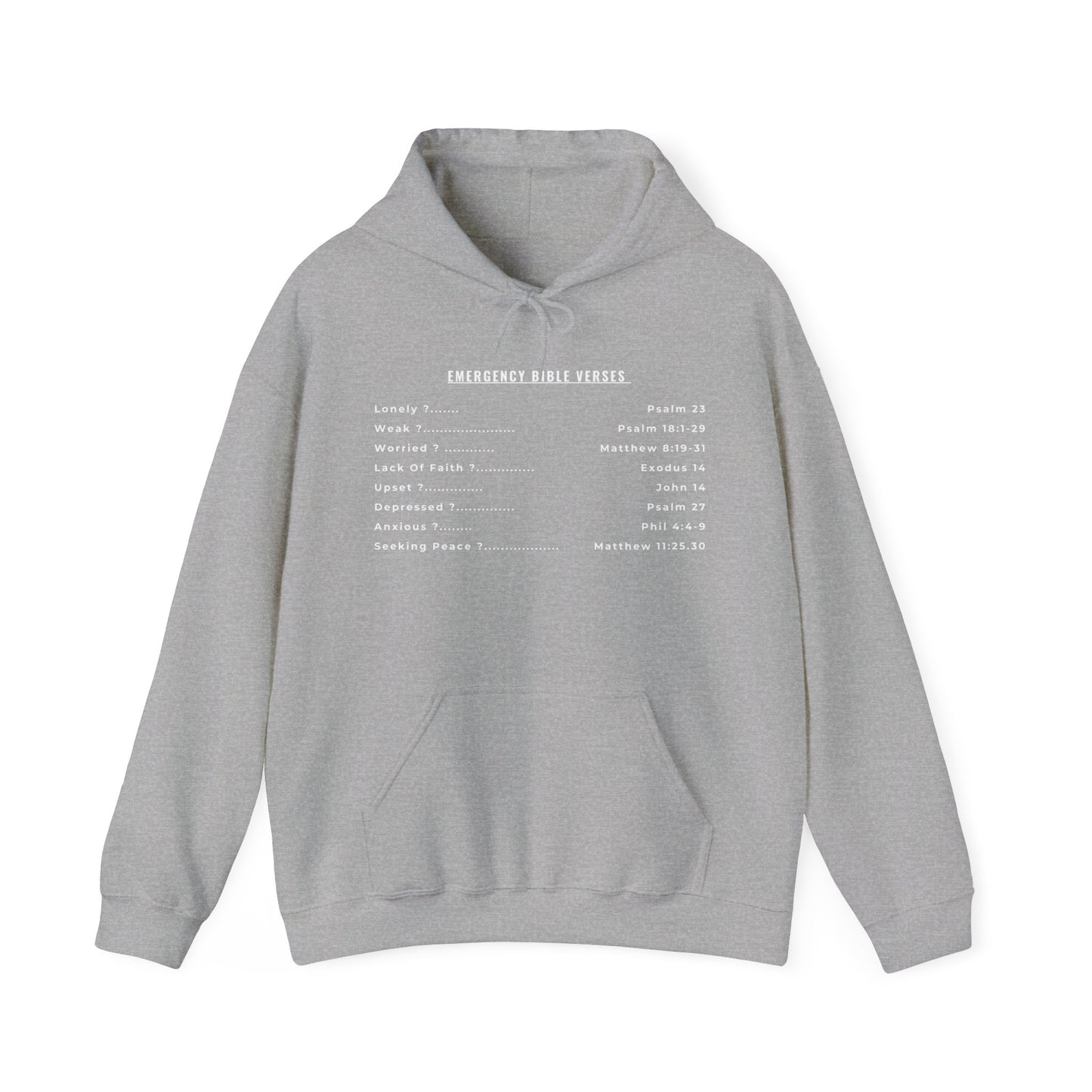 Emergency Verses (Adult ) -Unisex Hoodie