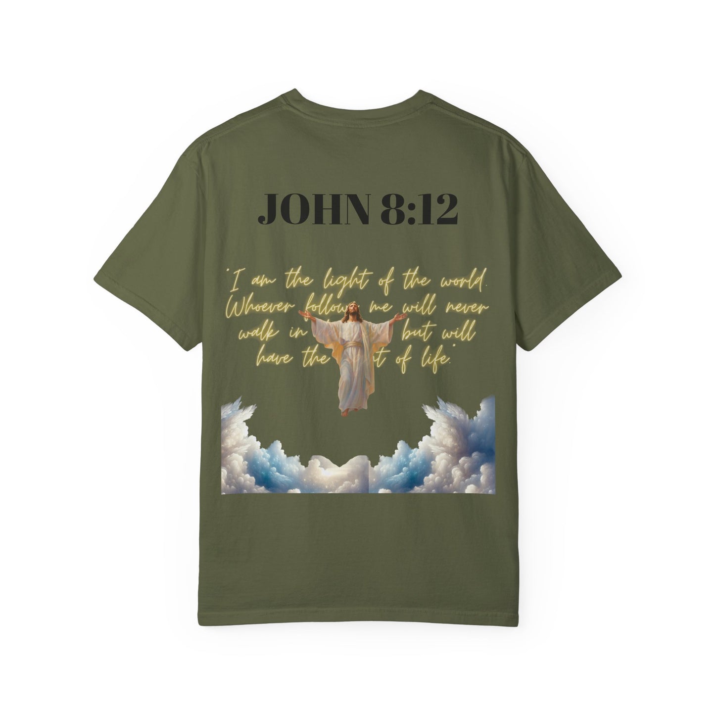 John 8:12 T-Shirt (Adult)