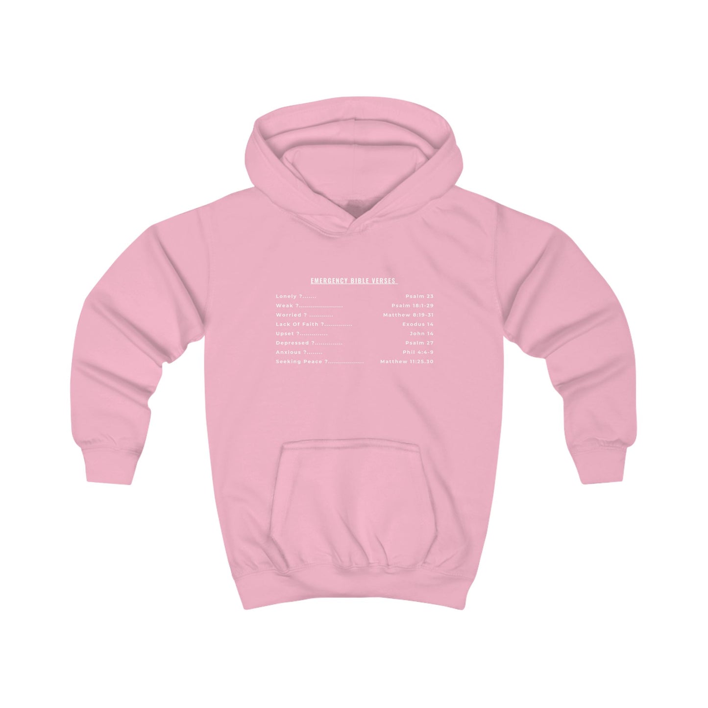 Emergency Verses (Kids) - Unisex Hoodie