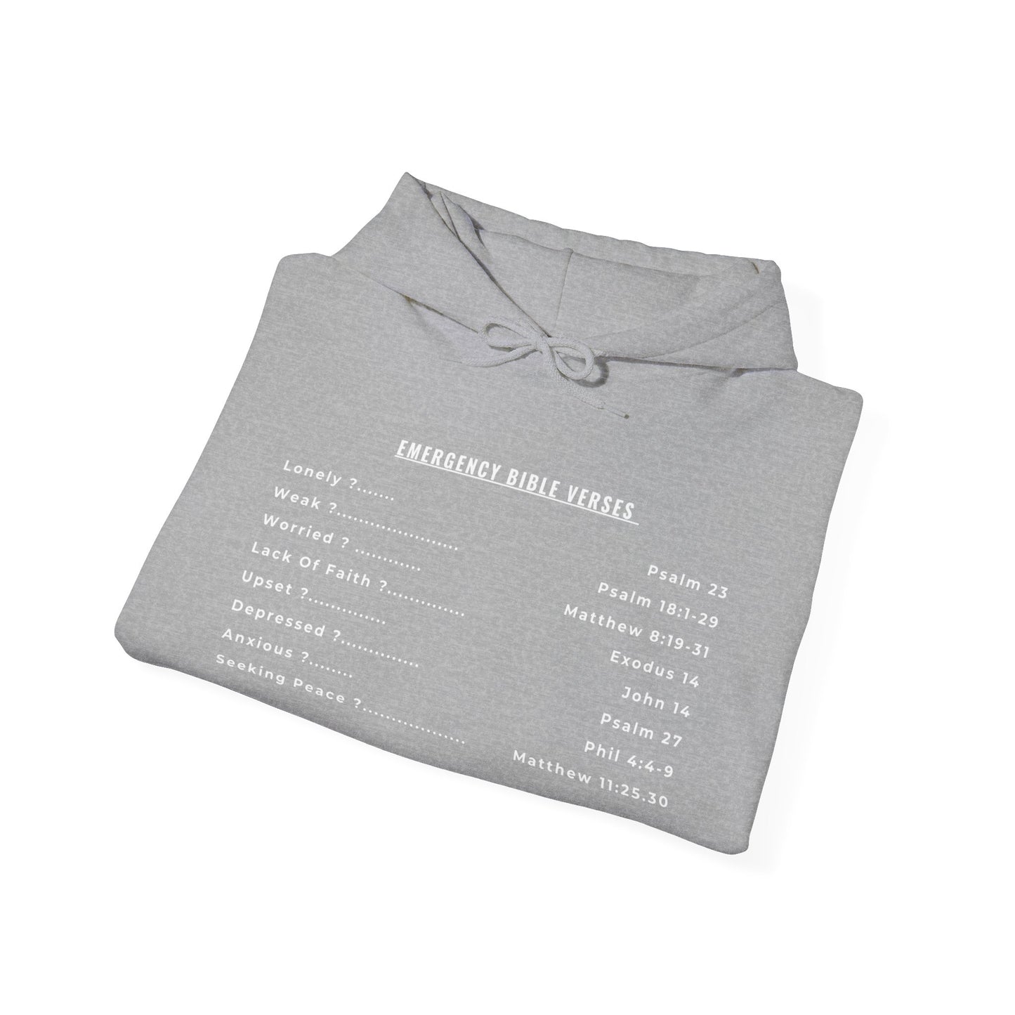 Emergency Verses (Adult ) -Unisex Hoodie